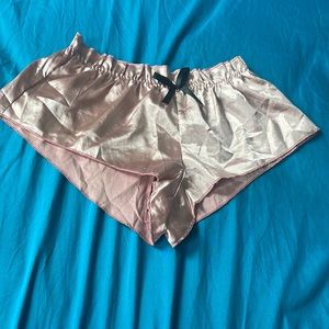 Pink sleepwear shorts